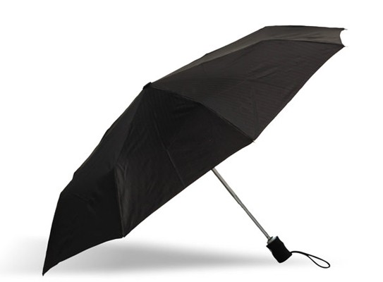Зонт Черный мужской автоматический X-TRA Solide (суперпрочный), 3 сложения. (ISOTONER 09379)