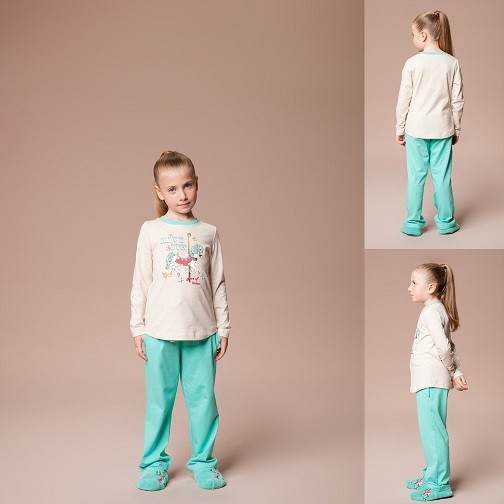 Пижама детская ( для девочек) (R432107)