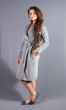 Женский велюровый халат. 2 цвета (9049/1)