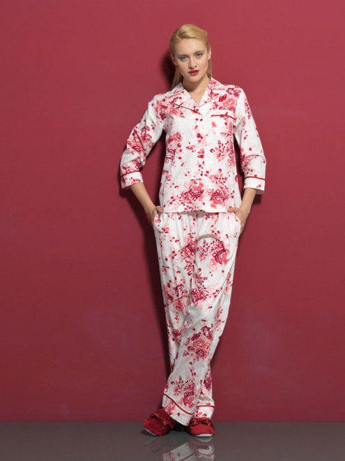 Пижама женская сатиновая (Relax 710107)